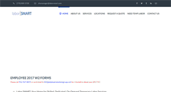 Desktop Screenshot of laborsmart.com